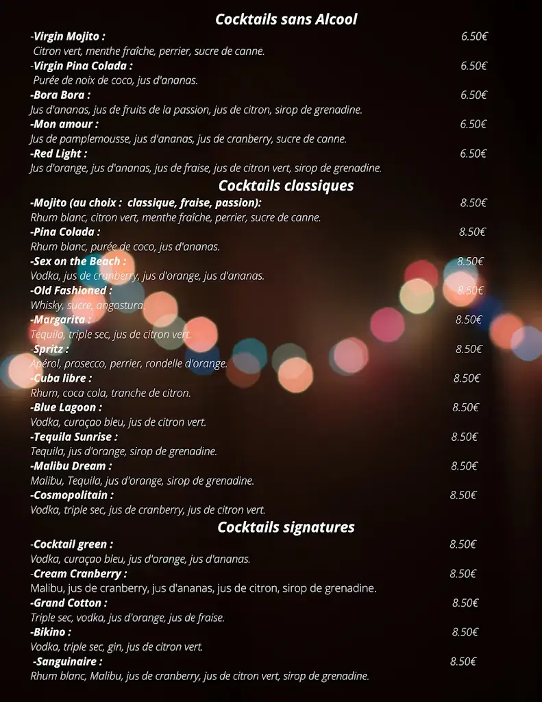 Menu_Restaurant le potager de Kristine_Tremblay-en-France_image_2