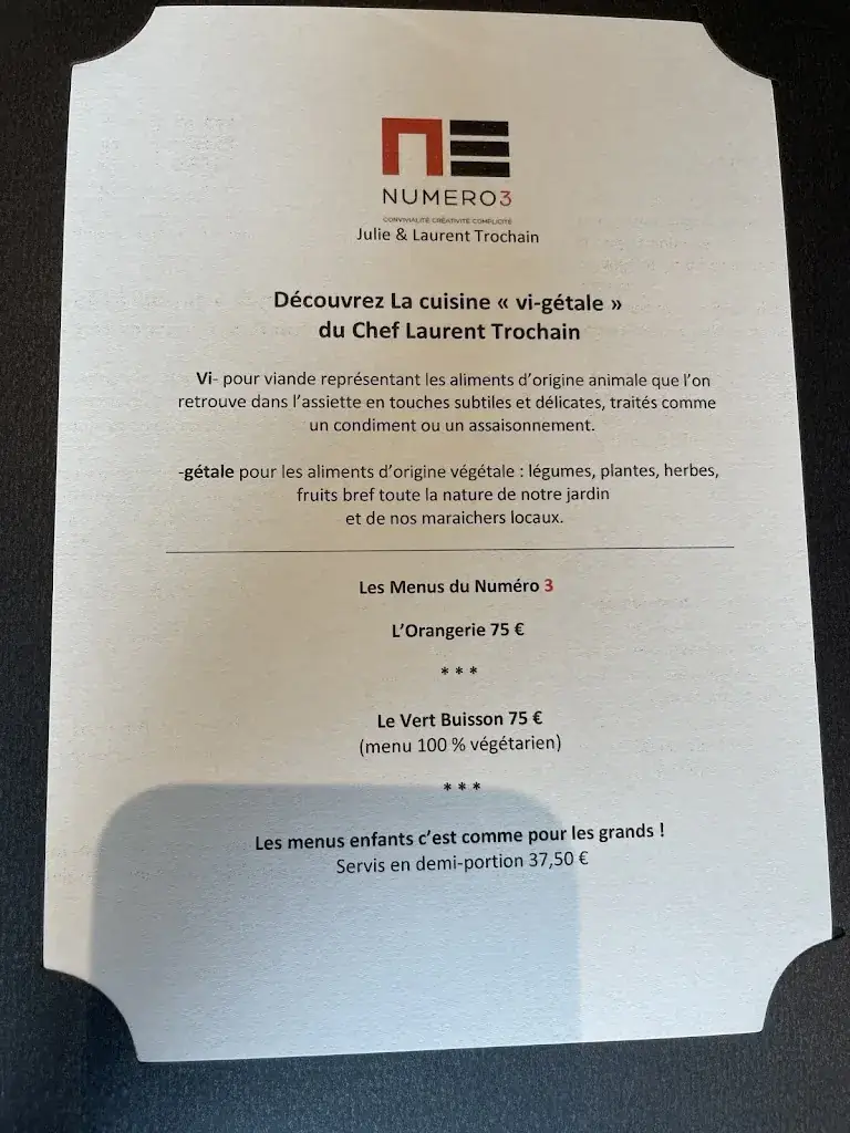Menu_Numéro 3 Restaurant_Tremblay-sur-Mauldre_image_2
