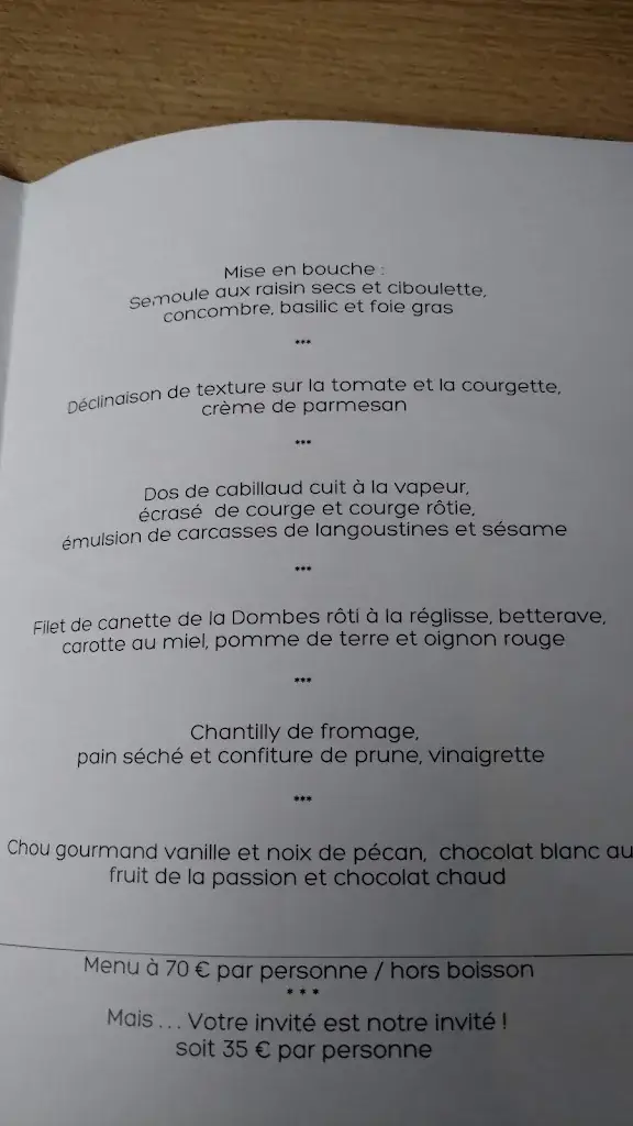 Menu_Numéro 3 Restaurant_Tremblay-sur-Mauldre_image_4