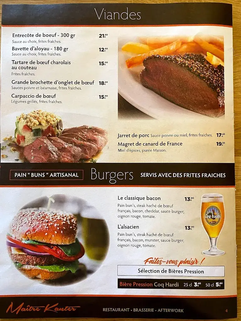 Menu_La Taverne De Maître Kanter_Vezin-le-Coquet_image_4