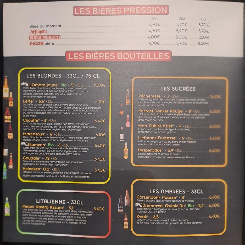 Menü_Au Comptoir Venitien_Rennes_Bild_2