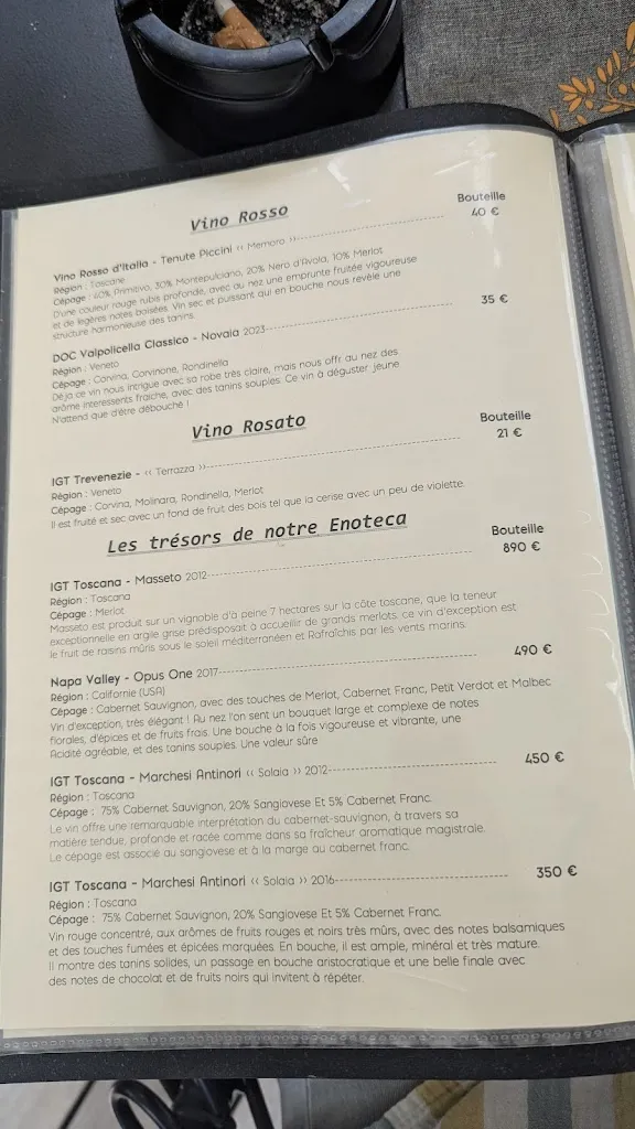 Menü_Au Comptoir Venitien_Rennes_Bild_3