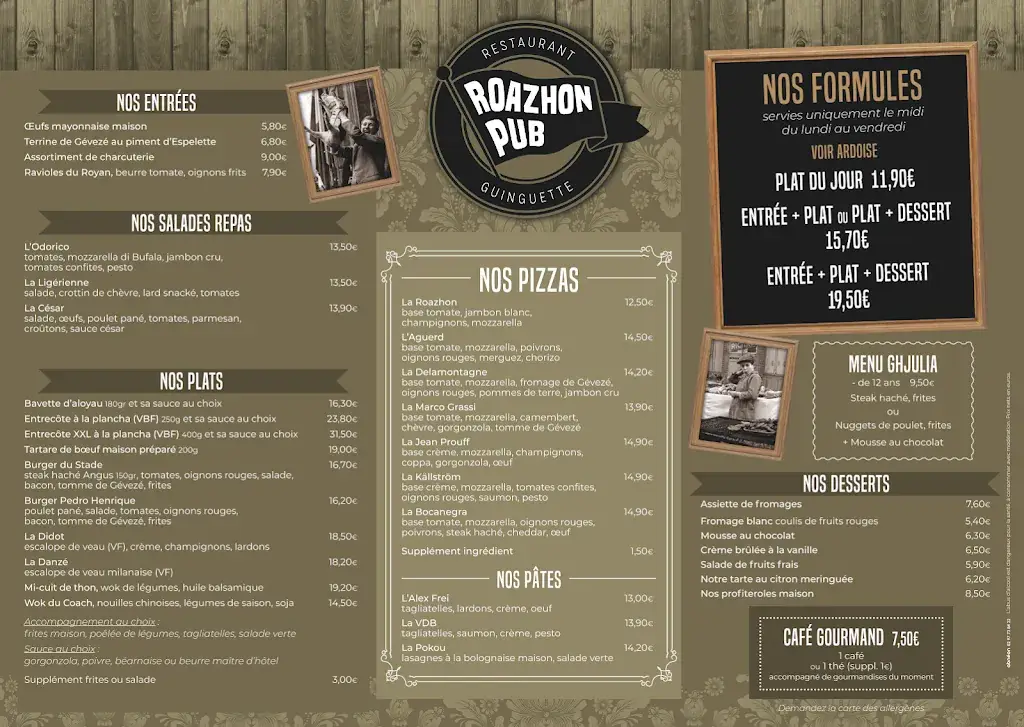 Menu_Roazhon Pub - Bar Restaurant Guinguette Rennes_Rennes_image_1