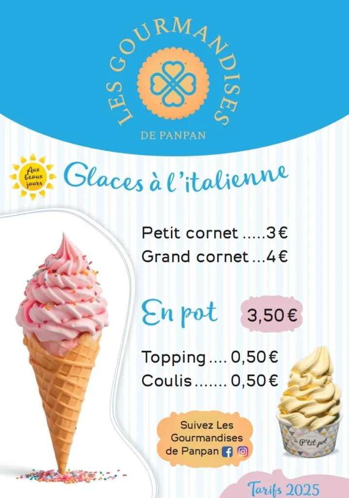 Menu_Food Truck, Les Gourmandises de PanPan_Artenay_image_4