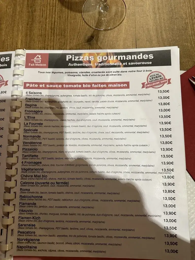 Menu_Restaurant La Fournée - Saran_Saran_immagine_1