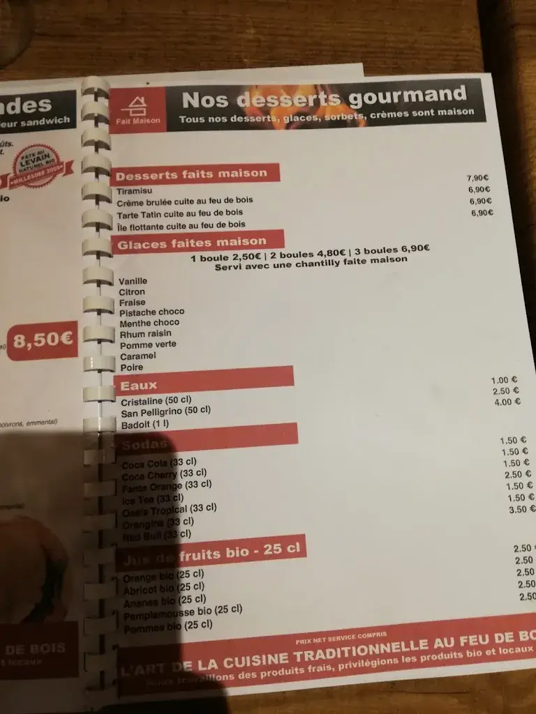 Menu_Restaurant La Fournée - Saran_Saran_immagine_2