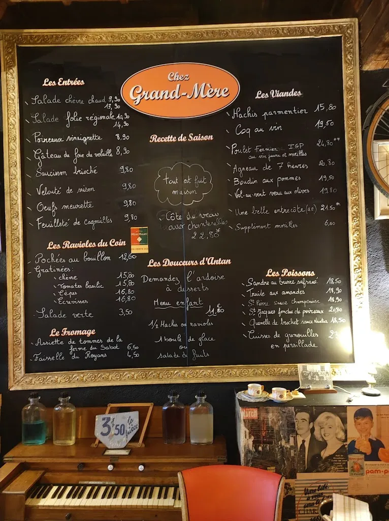 Menu_Chez Grand-mère_Valence_image_2