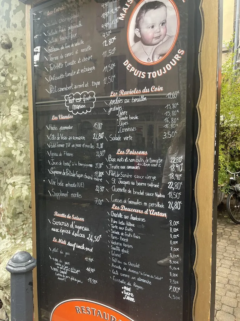 Menu_Chez Grand-mère_Valence_image_4