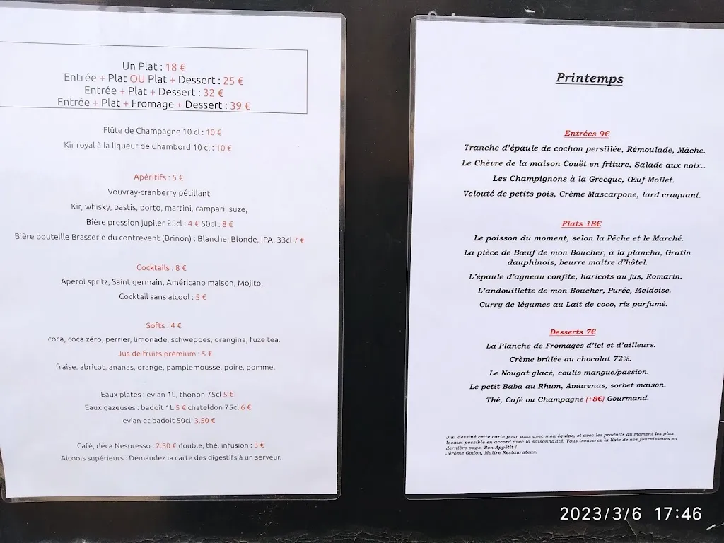 Menu_Le Bien Aller_Aubigny-sur-Nère_imagen_4