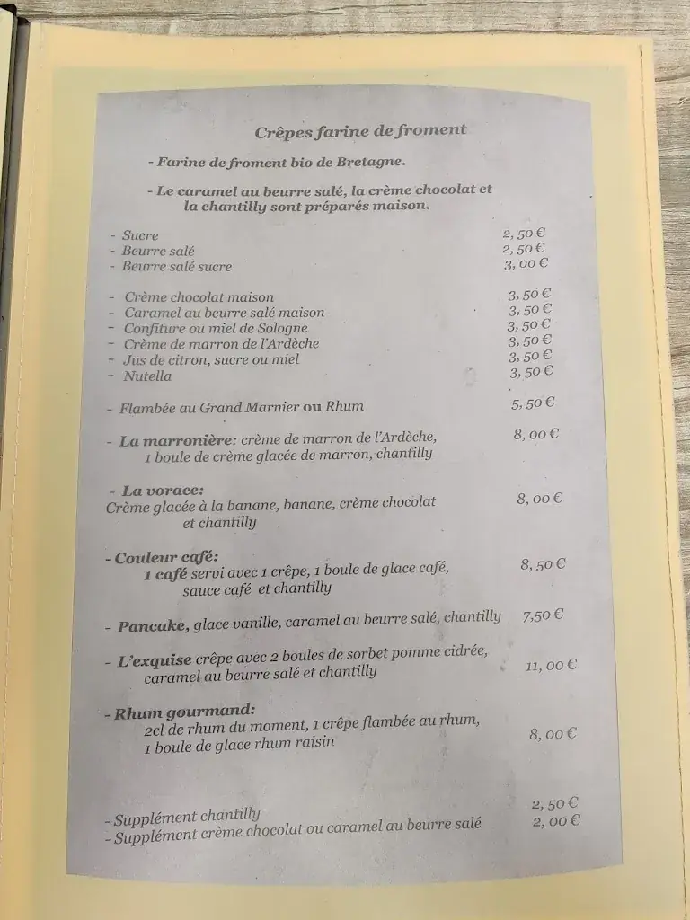 Menu_Bar Crêperie Les 2 tours_Aubigny-sur-Nère_image_4
