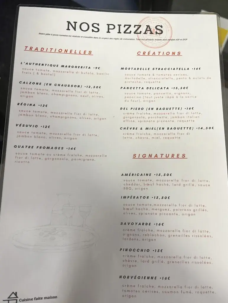 Menu_Pizzeria de la place_Aubigny-sur-Nère_image_2