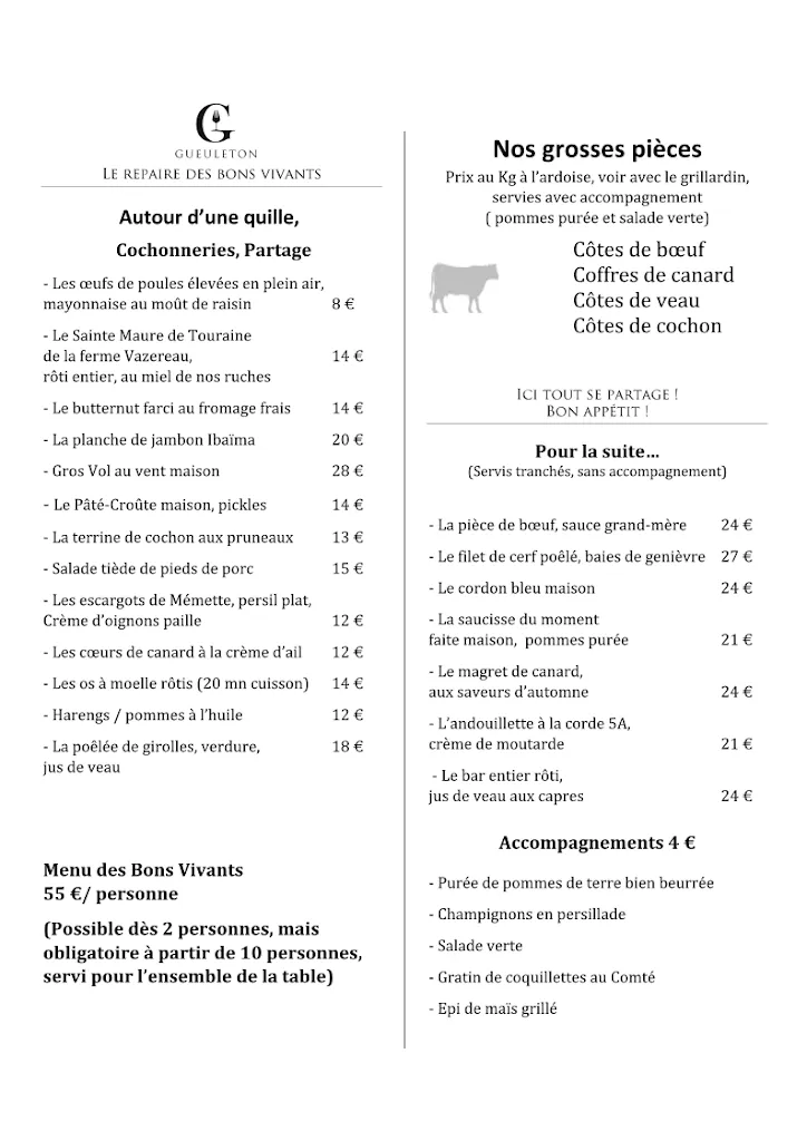 Menu_Gueuleton - Montlouis-sur-Loire_Montlouis-sur-Loire_image_1