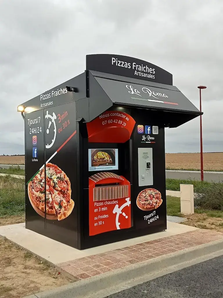 Distributeur de pizzas La Roma restaurante en Bailleau-le-Pin