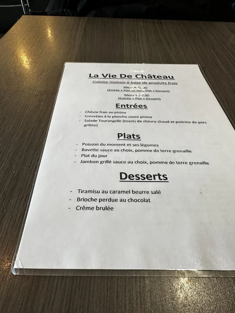 Menu_La vie de château_Amboise_image_2