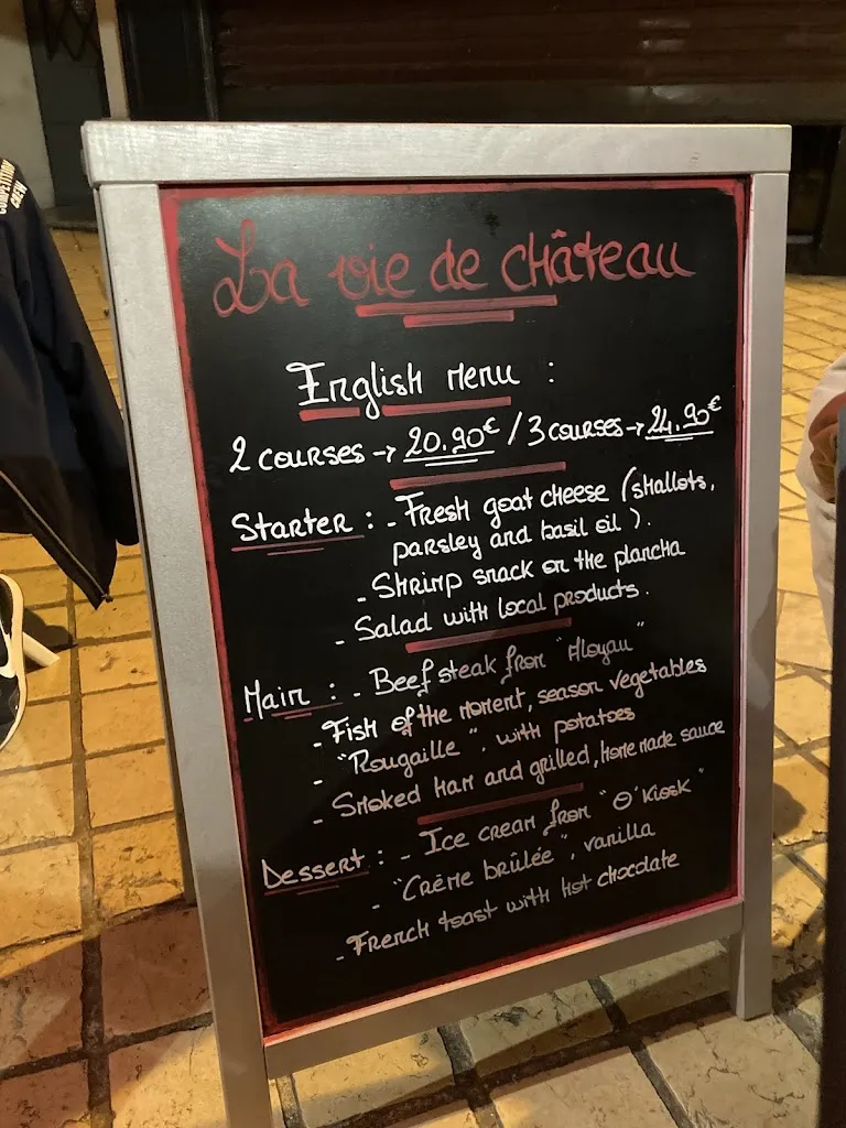 Menu_La vie de château_Amboise_image_3