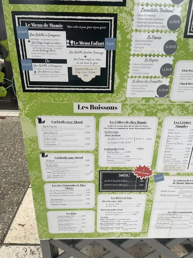 Menu_Le Comptoir de Mamie Bigoude Amboise_Amboise_image_3