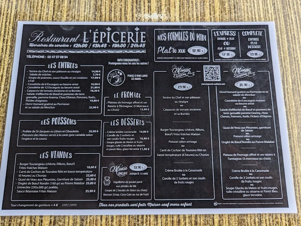 Menu_L'Epicerie_Amboise_image_1
