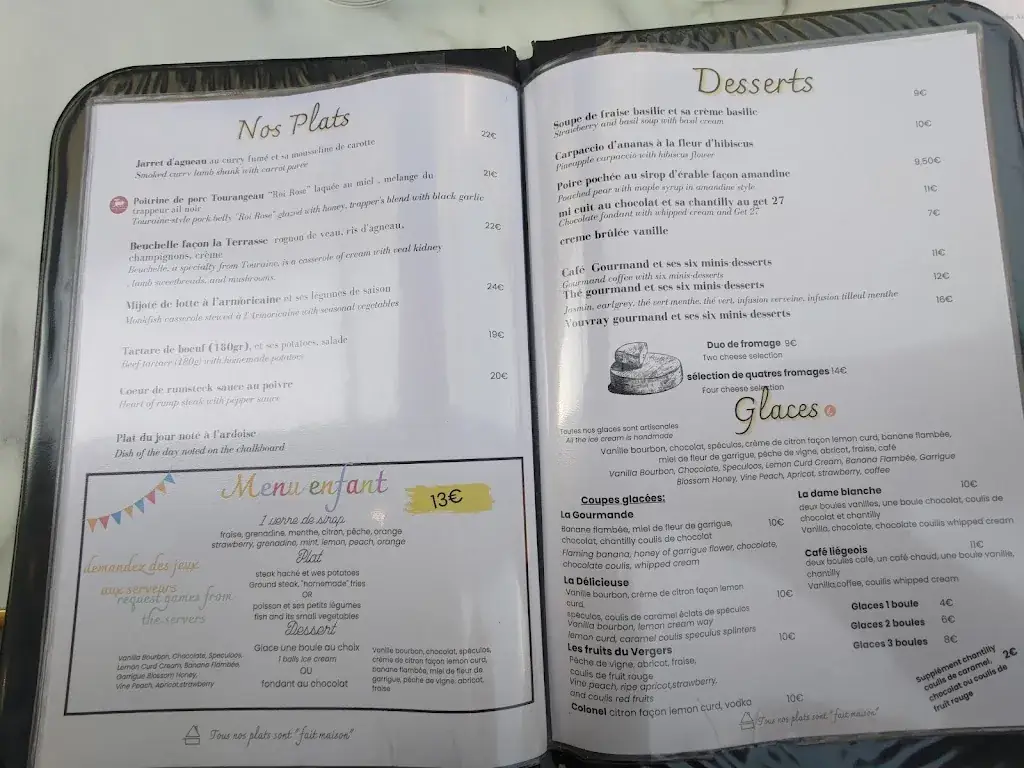 Menu_LA TERRASSE_Amboise_image_4