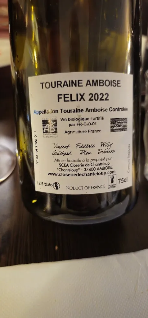 Cliff Burnett_Bistrot l'Amboisie_Amboise_recensione