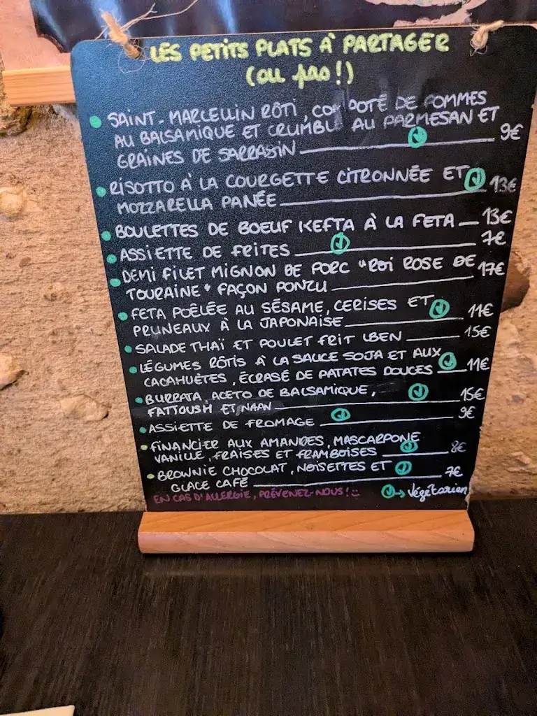 Menu_La Fourchette_Amboise_image_1