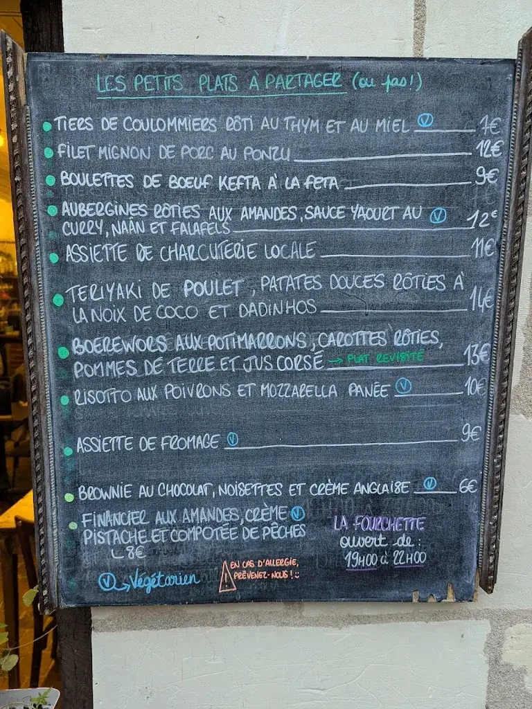 Menu_La Fourchette_Amboise_image_3