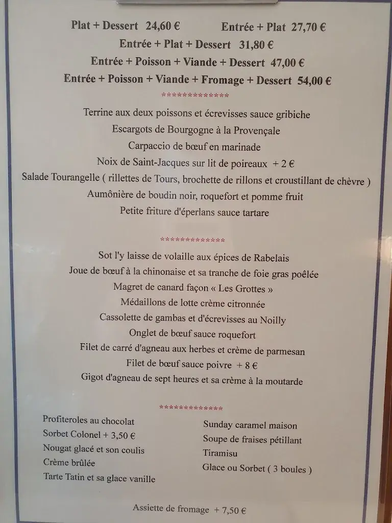 Menu_Restaurant Caves_Azay-le-Rideau_image_4