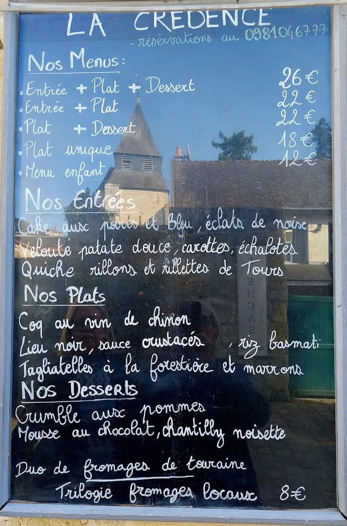 Menu_La Crédence_Azay-le-Rideau_image_2