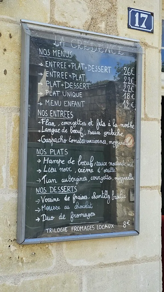 Menu_La Crédence_Azay-le-Rideau_image_3