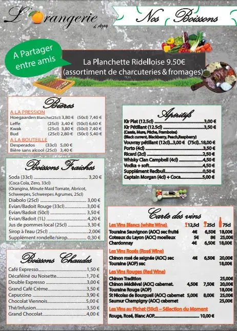 Menu_L'Orangerie d'AZAY_Azay-le-Rideau_image_2