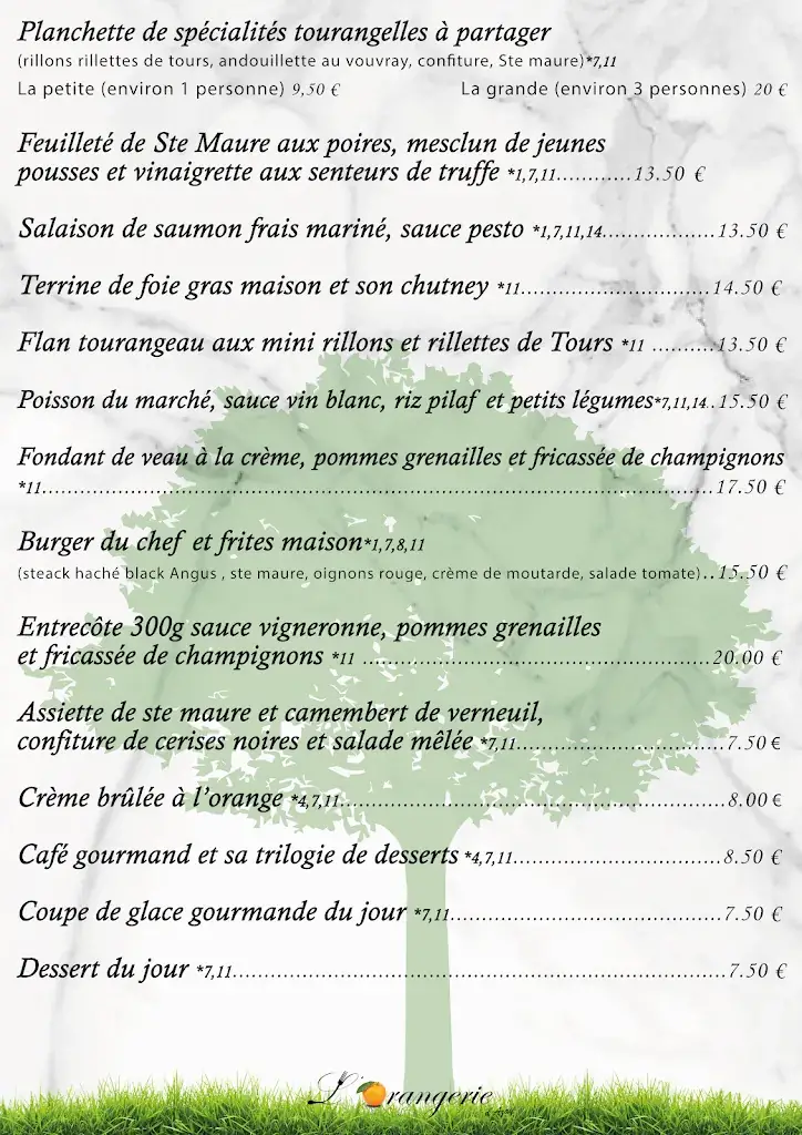 Menu_L'Orangerie d'AZAY_Azay-le-Rideau_image_3