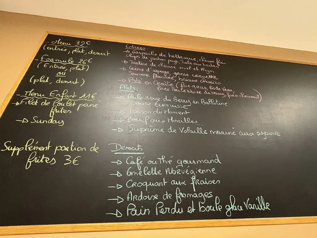 Menu_Les saveurs de brenne_Bélâbre_imagen_1