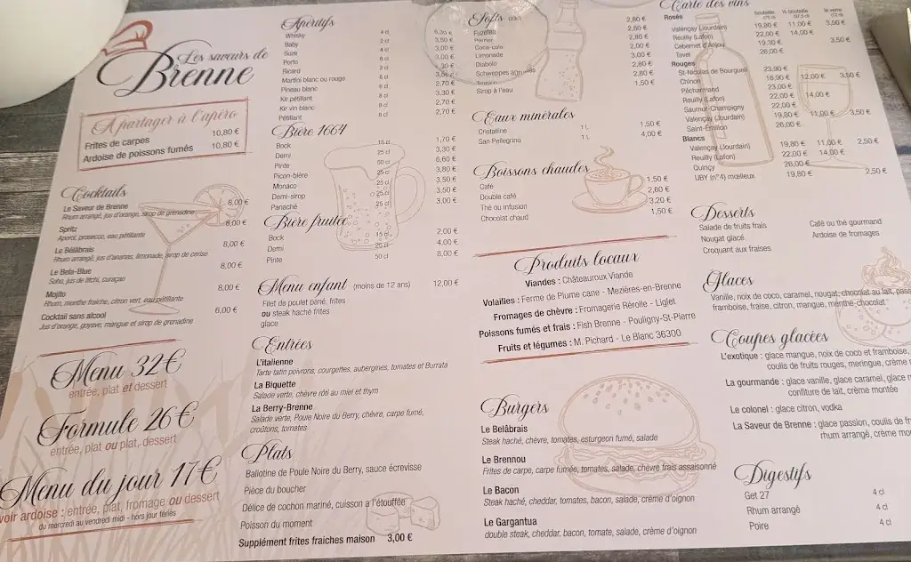 Menu_Les saveurs de brenne_Bélâbre_imagen_2
