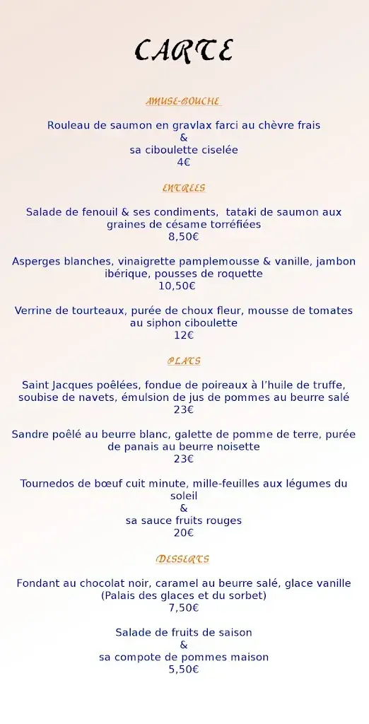 Menu_Morgan Domet - Chef à Domicile_Beaulieu-lès-Loches_image_1