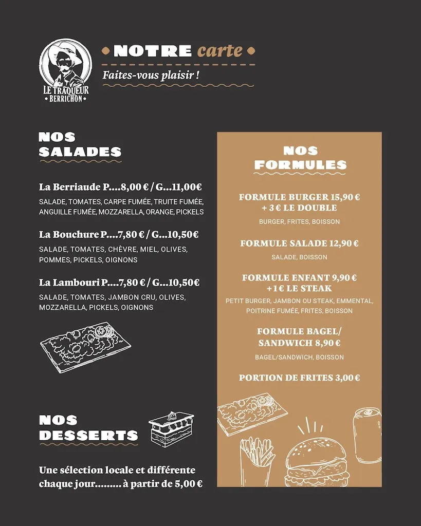 Menü_Le Traqueur Berrichon_Argenton-sur-Creuse_Bild_1