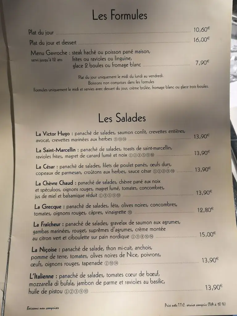 Menu_Le Café Victor Hugo - VH_Valence_image_4