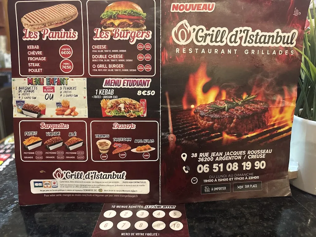Menu_O' grill d'Istanbul_Argenton-sur-Creuse_immagine_2