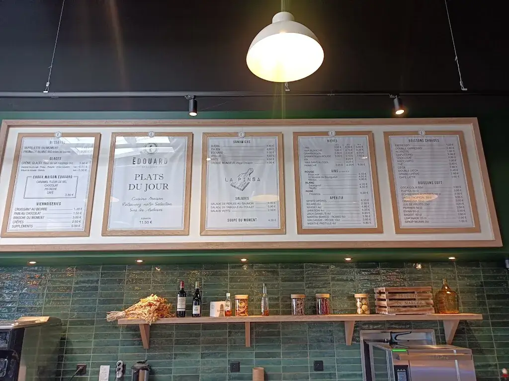 Menu_Édouard Brasserie_Amilly_image_1