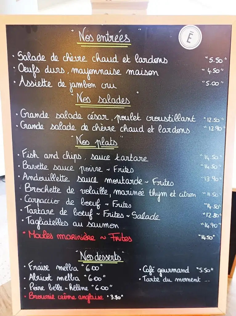 Menu_Édouard Brasserie_Amilly_image_4