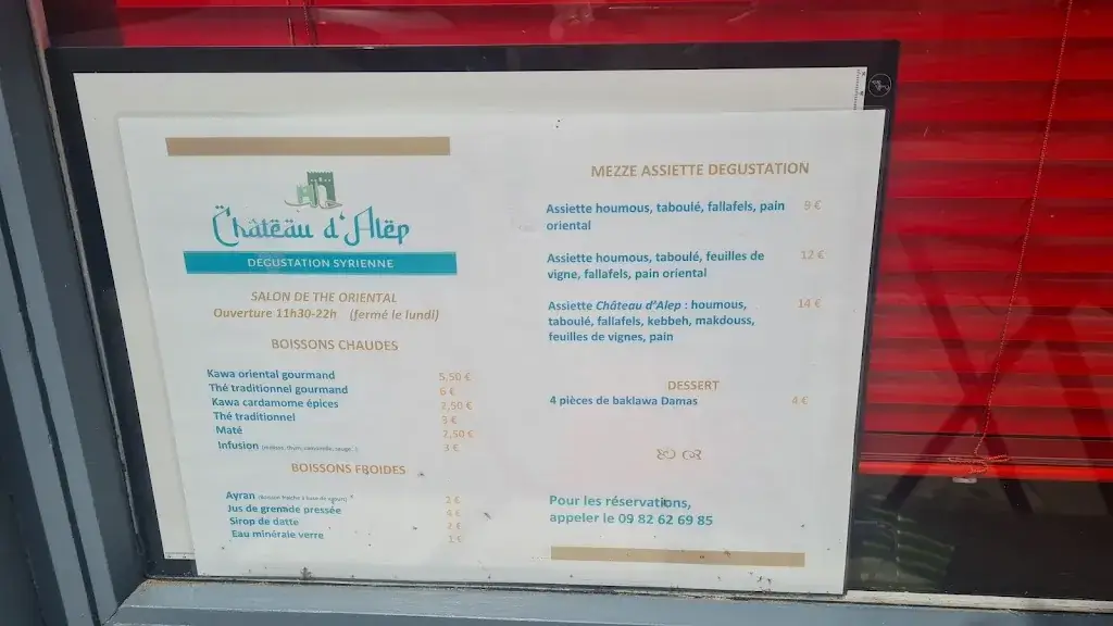 Menu_Château d'Alep_Montargis_image_4