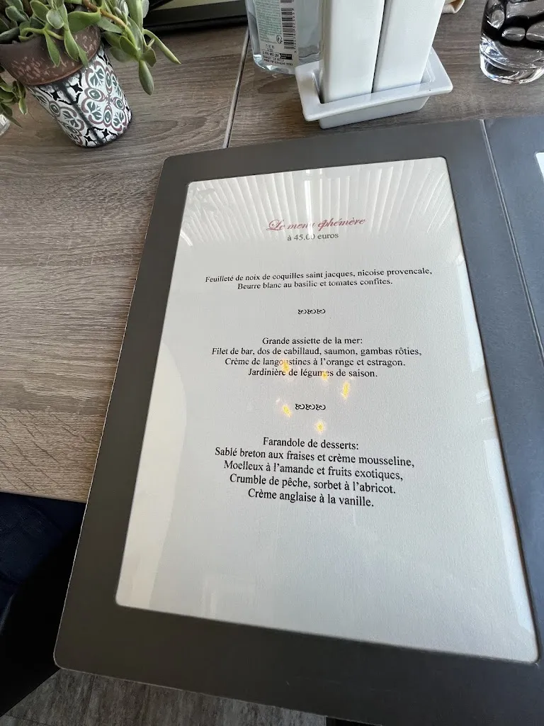 Menu_L'Orangerie de Montargis_Montargis_image_3