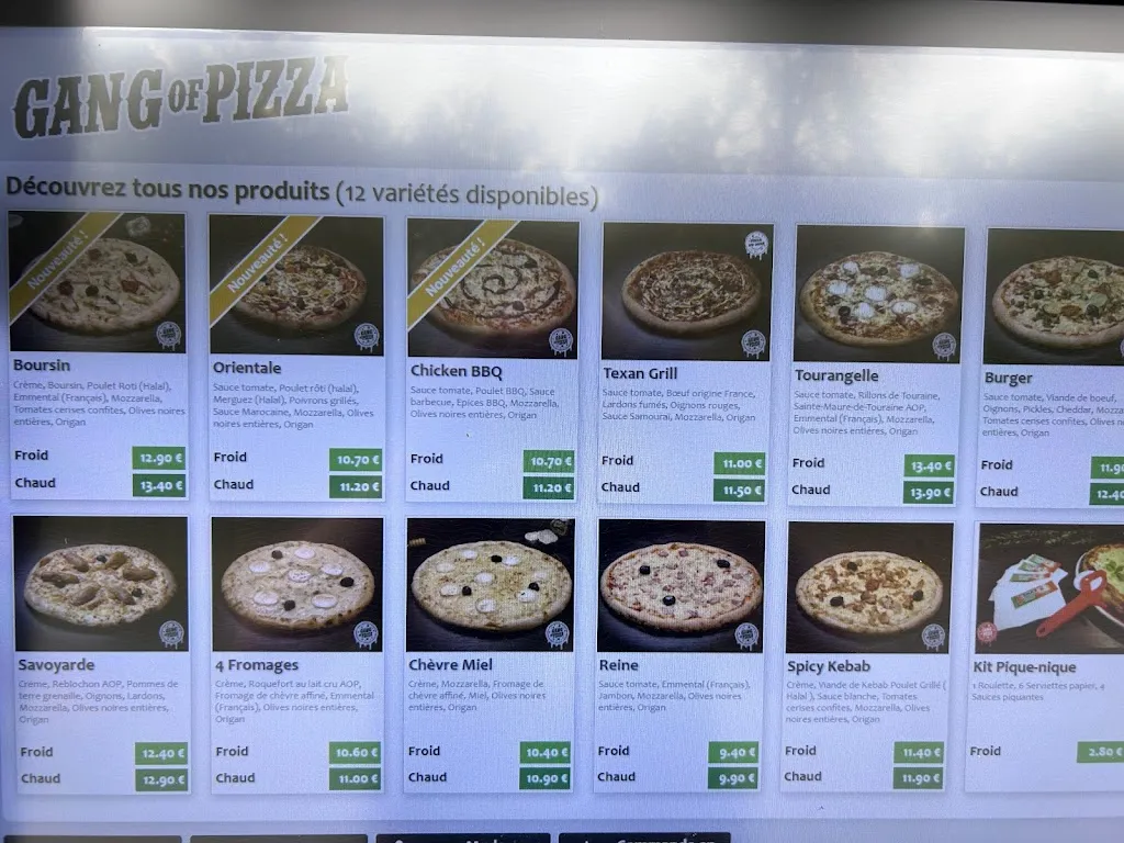 Menu_Gang Of Pizza_Autrèche_imagen_1