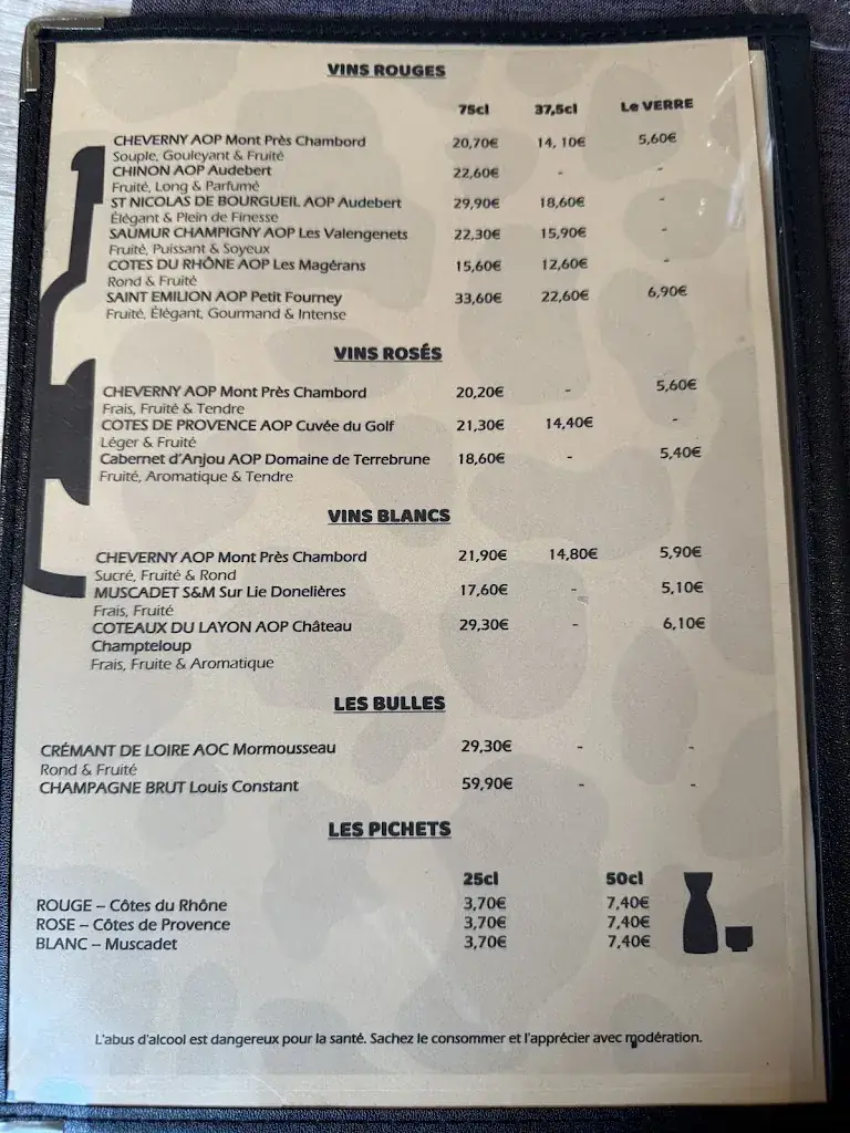 Menu_A la Tête de Veau_Chilleurs-aux-Bois_image_3