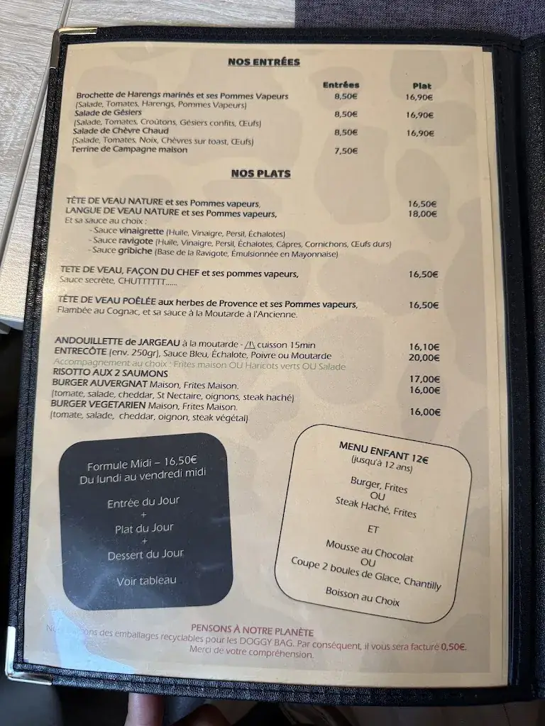 Menu_A la Tête de Veau_Chilleurs-aux-Bois_image_4