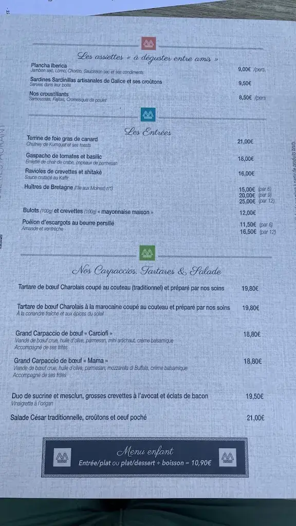Menu_Restaurant Le M - La Baule_Baule-Escoublac_image_2