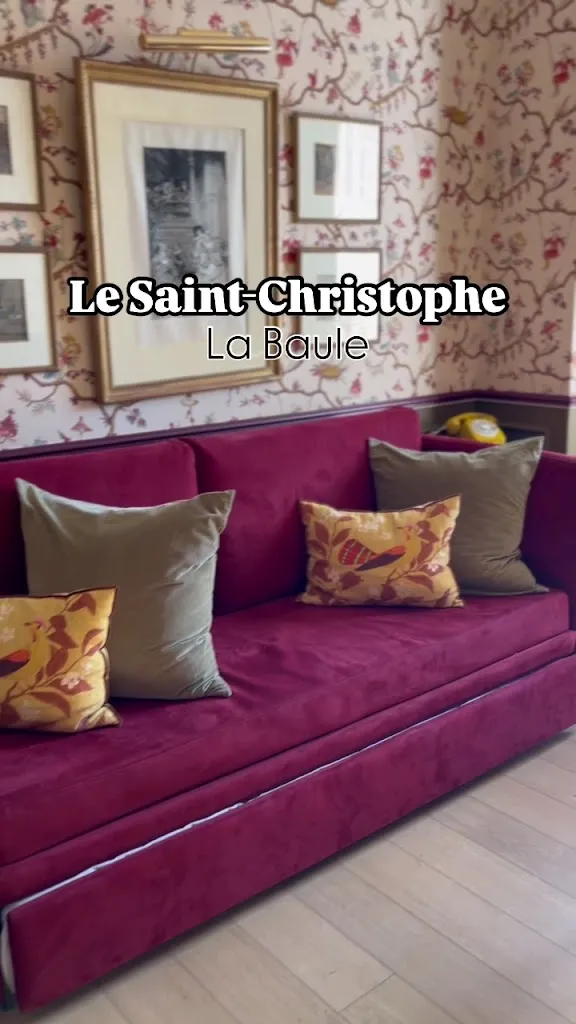 Le Saint-Christophe Hôtel Restaurant Bar Salon de Thé La Baule restaurant in Baule-Escoublac