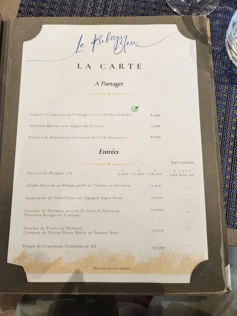 Menu_Le Ruban Bleu_Baule-Escoublac_image_1