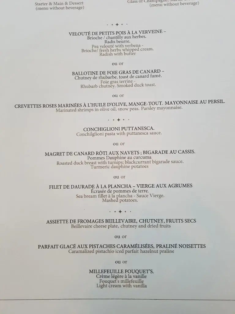 Menu_Le Fouquet’s_Baule-Escoublac_image_2