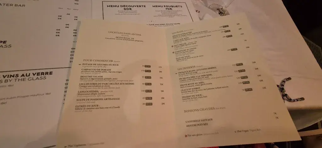 Menu_Le Fouquet’s_Baule-Escoublac_image_3