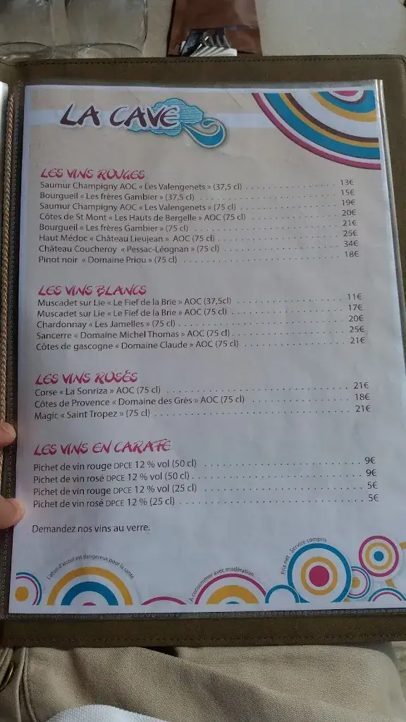 Menu_Ipanema Restaurant Plage de La Baule_Baule-Escoublac_image_2