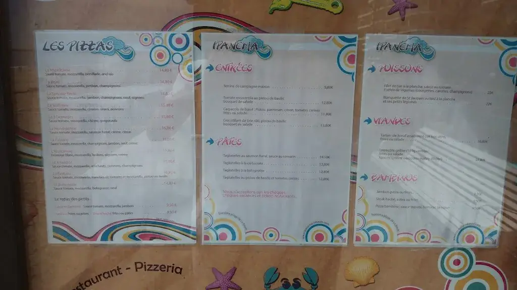 Menu_Ipanema Restaurant Plage de La Baule_Baule-Escoublac_image_4